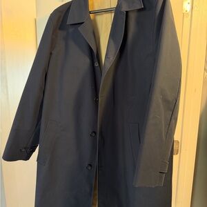 Brooks Brothers Dark Blue Overcoat